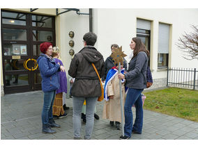 Aussendung der Sternsinger in Naumburg (Foto: Karl-Franz Thiede)